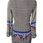 Rue 21 Tribal Paisley Print Long Bell Sleeve Mini Dress Photo 2