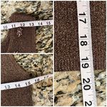 Vintage Just One Metallic Brown Gold Embellish Beads Retro 80s Y2k Womens L Size L Photo 4