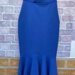 Elliatt Viola Dress in cobalt size small Photo 6