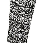 Lole Jolie Pants Noir Sizzle Ikat (Black/White) Size 10 New Photo 6