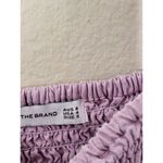 Faithfull the Brand Faithful the Brand Annibelis Linen Mini Dress Lilac Puff Sleeves Size Small Photo 5