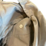 Lululemon Run: Ta Ta Topper White Gray Stripe Size 8 Yoga Active Workout Top Photo 10