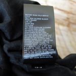 Uniqlo Shirt Womens XS Relaxed Black 100% Linen Skipper Collar Popover ¾ Sleeve Photo 10