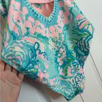 Lilly Pulitzer Aqua La Vista Print Jansen One Piece Photo 5