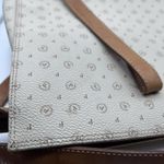 POLLINI Purse Beige & brown logo leather crossbody purse shoulder handbag 15x11 Photo 12
