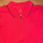 Liz Gold Collared Golf Polo Short Sleeve Red Size XS Photo 6