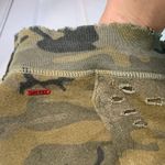 Philanthropy Gamble Sweatshirt Olive Camo Distressed Hoodie W Photo 6