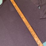 Old Navy LUXE dark purple ribbed crewneck long sleeve boxy pullover NEW size XL Photo 8