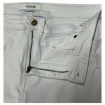 Pistola  Jeans Womens 32 Jennifer High Rise Skinny Distressed Stretch Oslo White Photo 5