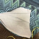 prAna  Women’s Mini Skirt Size S Geometric Athletic Green Blue EUC Photo 3