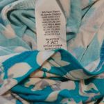 Turquoise Floral Crochet Back Lightweight Flowy Maxi Dress by Gilli Modcloth S Blue Photo 6