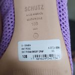 Schutz  women's Sinara Knit Sandals Smokey Grape size 10B New Photo 10