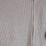margaret o'leary Margaret O’Leary Womens L Alabaster White Chunky Knit Cocooning Sweater Photo 1