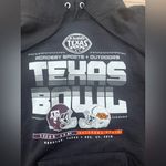 Hanes Texas Bowl Football 2019 Hoodie Black Texas A&M Oklahoma State Size Women’s S Photo 1