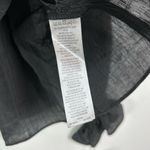 French Connection Black Long Sleeve Boza Crinkle Smocked Blouse XS NWT Photo 7