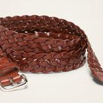 Old Navy New Braided Faux-Leather Belt For Women Photo 0