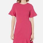 Adrianna Papell  Women's Knit Crepe Ruffle
Midi Dress Size 10‎ Photo 0