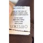 Show Me Your Mumu  Taylor Tube Maxi Dress in Chocolate Luxe Satin XL Photo 7