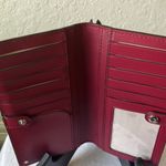 Kate Spade : Colorblock Blue/Purple tone 12 card slots- ID card spot- red inside Photo 8