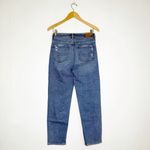 American Eagle  Mom Straight Jeans Size 4 Regular Stretch Photo 1