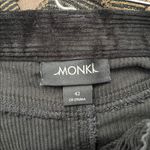 Monki  Black Corduroy Skirt.       Size: 42 Photo 1