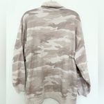 American Eagle  Pink Camo Cowl Neck Oversized Sweatshirt Womens XS Jegging Fit Photo 2