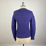 Rag and Bone  Jonie Crew Neck Sweater in Purple Photo 6
