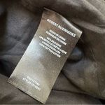 Robert Rodriguez  Black Label Women's Silver Silk Sheer High Neck Blouse Size 0 Photo 7