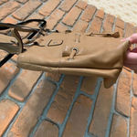 wilson's leather  Women's Pebbled Leather Satchel Purse Bag Light‎ Brown Medium Photo 2