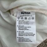 Barbour  Woman’s Balmory Tartan Collection Plaid Tie Front Top Womens Size 10 Photo 3