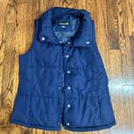 Forever 21  Navy Blue Puffer Vest small S Photo 6