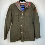 Penfield Kasson Army Green Zip Up Mountain Parka 60/40 Jacket Hooded Pockets S Photo 0