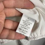 Heatherly cropped lace top long sleeve white size small Photo 3