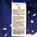 Old Navy New Floral Eyelet Scalloped Hem Embroidered Dot Top Photo 13