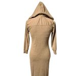 Lauren Ralph Lauren Vintage Sweatshirt Hoodie Dress Women's Small Light Brown Tan Photo 6