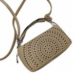 Boutique Boho Tan Wristlet Crossbody Purse Wallet Photo 0