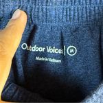 Outdoor Voices  Blue Track Pants with Tapered Legs SZ:M Photo 11