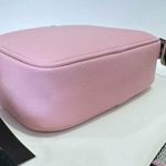 Karl Lagerfeld Paris Maybelle Camera Crossbody Bag with Bag Charm in Pink NEW Photo 7