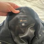 Ella Moss black white ikat tribal sleeve button down jacket XS Photo 7