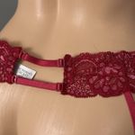 Victoria's Secret New Y2K Victoria’s Secret Suspender Garter Belt Size Medium Large Red Pink Vtg Photo 4