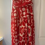 INA  Dress Long maxi red flower design  Photo 3