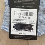 ToeSox Ballerina Half Toe Grip Socks in Deep Sea Size Small NWT Blue Photo 4