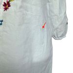 Johnny Was Johnny‎ Was 3J Workshop White Embroidered  Blouse Sz XS Photo 8