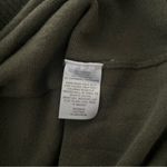 Chelsea28 NWT, Olive Green Funnel Neck Long Sleeve Sweater, Sz M Photo 11