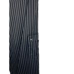 Hot Topic 2X Black White Pinstripe Cargo Pants Wide Leg Gothic Emo Y2K 90s Photo 4