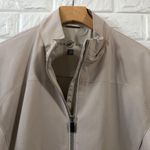 Glen Echo Golf pullover‎ drawstring windbreaker Tan Size L Photo 2
