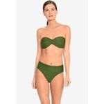 Robin Piccone New.  basil green bikini. M-top/S-bottom. Retails $186 Photo 3