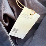 Quince  Women Organic Cotton Double Knit Wide Leg Pants 28" Black M Minimalist Photo 8