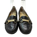 Coach Eileen brown leather Loafers Horsebit Buckle Slip On Shoes Womens Size 6.5 Photo 2