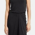 Athleta Quiet Luxury Sleeveless Racerback Blouson Dress XS Black Capsule LBD Photo 0
